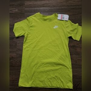 Nike Kids Lime Green Short Sleeve Tee